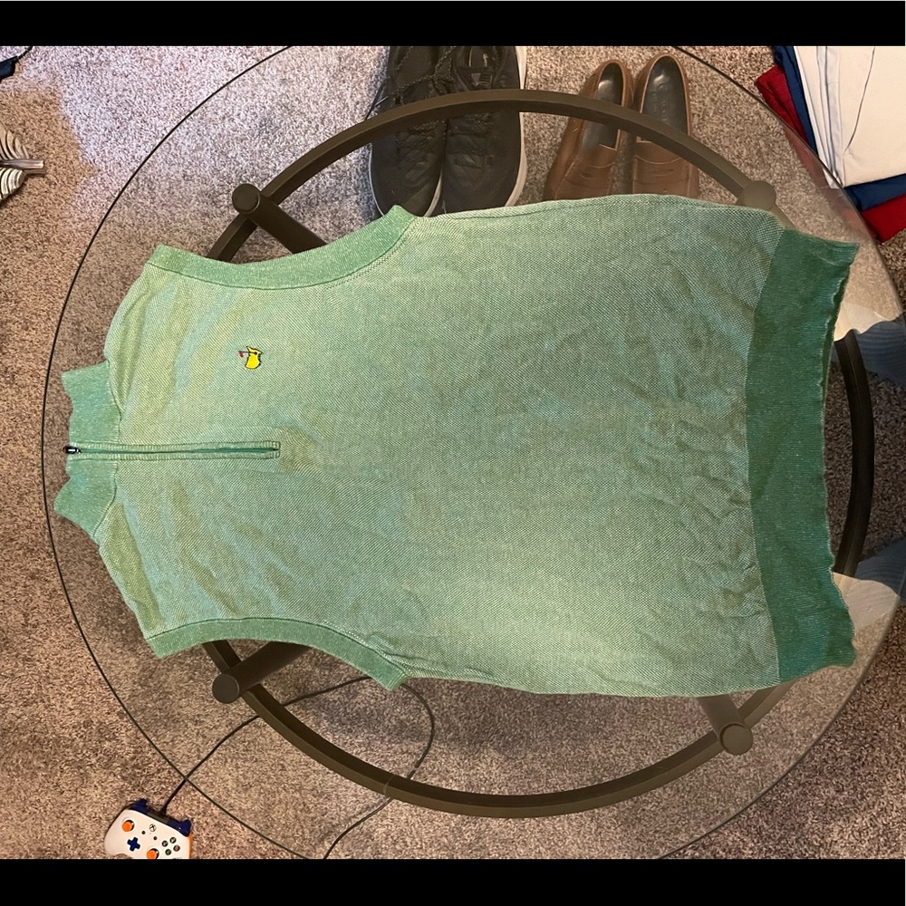 The Masters 1/4 zip vest